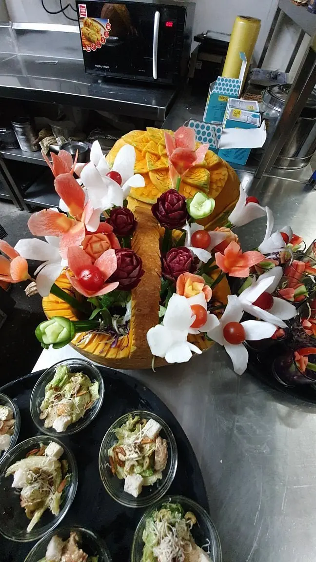 The chef’s spread for a party — Jaajam Restaurant, Udaipur